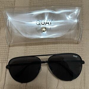 Quay Women’s Sunglasses - Black Frames - Black Lenses -  X-Large Frames